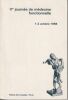 V&egrave;me Journ&eacute;e de M&eacute;decine Fonctionnelle   1-2 Octobre 1988 Session I  : Oligo&eacute;l&eacute;ments recherche fondamentale et cliniqueSession II : L'oligoth&eacute;rapie au ...