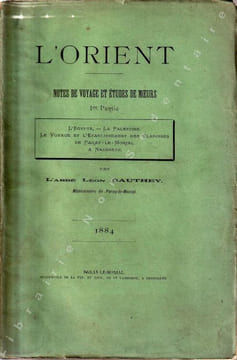    L'Orient   Notes de voyage et étude de MoeursL'Egypte - La Palestine - Le Voyage de l'Etablissement des Clarisses de Paray-Le-Monial A Nazareth ...