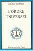 L'Ordre universel. SAI BABA Sathya