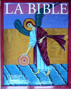 LA BIBLE - ANCIEN TESTAMENT - NOUVEAU TESTAMENT ( 2 volume, un livret des pièces du catalogue raisonné )