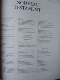 LA BIBLE - ANCIEN TESTAMENT - NOUVEAU TESTAMENT ( 2 volume, un livret des pièces du catalogue raisonné )