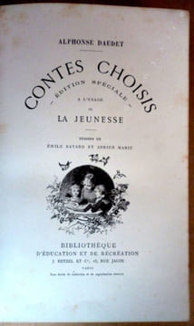 Contes Choisis Edition Spéciale à l'Usage de La Jeunesse. . Daudet Alphone - Bayard Emile - Marie Adrien