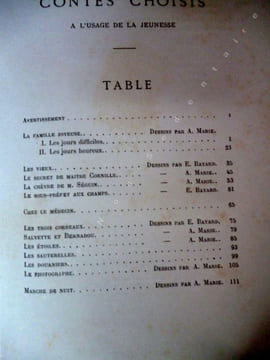 Contes Choisis Edition Spéciale à l'Usage de La Jeunesse. . Daudet Alphone - Bayard Emile - Marie Adrien
