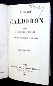 Théâtre   Traduit par Monsieur Damas Hinard avec une introduction et des notes  Tome I et II