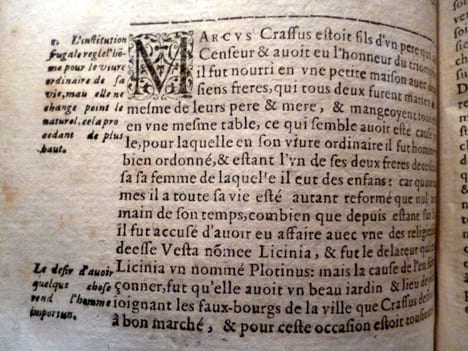 Les vies des Hommes illustres Grecs et Romains, comparée l'une avec l'autre par Plutarque de Chaeronee. Translatees par M. Jacques Amyot conseiller ...