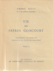 La vie des Frères Goncourt