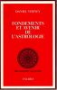Fondements et avenir de l'Astrologie. Verney Daniel