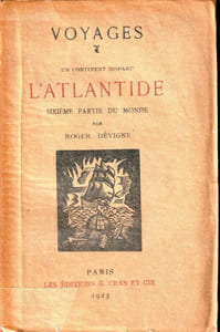 Voyages - Un continent disparu l'Atlantide Sixième Partie du Monde