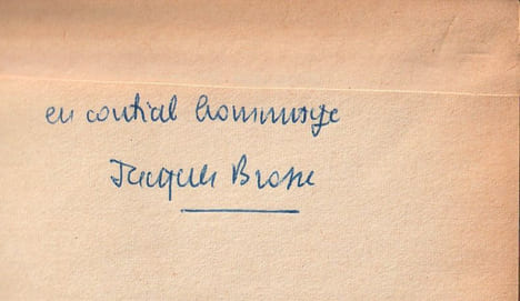 Exhumations . Brosse ( Jacques )