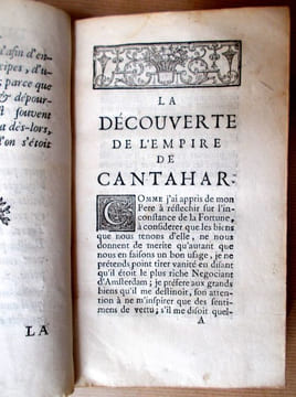 La Découverte de l'Empire de Cantahar. . VARENNES DE MONDASSE