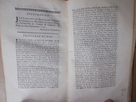 La Découverte de l'Empire de Cantahar. . VARENNES DE MONDASSE
