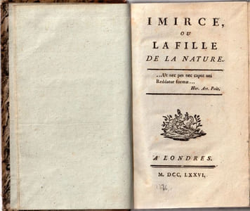 Imirce, ou la Fille de la Nature.