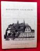 Monasticon Gallicanum  Collection de 168 Planches de vues Topographiques représentant Les Monastères de l'Ordre de Saint-Benoit Congrégation de Saint ...