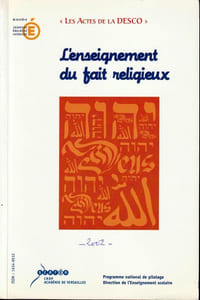 L'enseignement du fait religieux