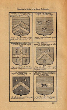 Armoiries et Familles Nobles de La Bresse Louhannaise Armoiries Ouvrières Armoiries Particulières & de Familles. Guillemaut ( Lucien )