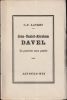  JEAN-DANIEL-ABRAHAM DAVEL  LE PATRIOTE SANS PATRIE. L. Landry C.-F.