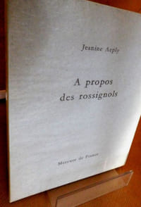 À PROPOS DES ROSSIGNOLS.