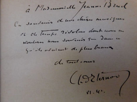 NOUVEAUX ÉCHOS DES BORDS DE LARVE. «Clotilde». «Poésies diverses».. VUY (Jules)
