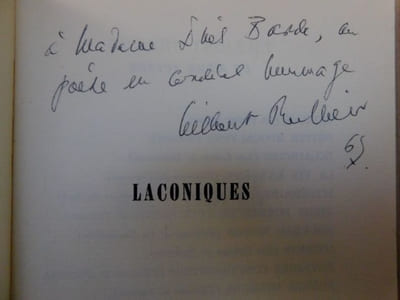  LACONIQUES.