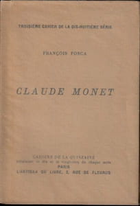 CLAUDE MONET.
