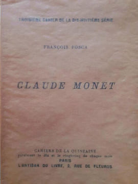 CLAUDE MONNET. FOSCA (François)