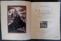 ARIANE, JEUNE FILLE RUSSE. Roman décoré de bois gravés par Jean Lébédeff30