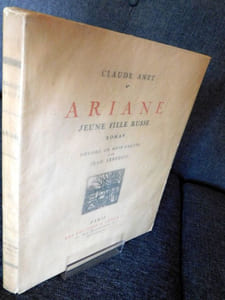 ARIANE, JEUNE FILLE RUSSE. Roman décoré de bois gravés par Jean Lébédeff30