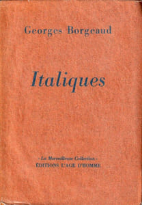  ITALIQUES. 
