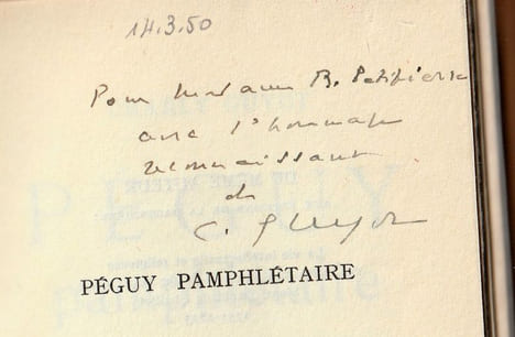 PÉGUY PAMPHLÉTAIRE. . GUYOT Charly.