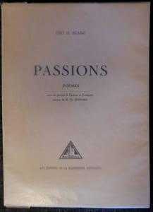  PASSIONS. Poèmes. 