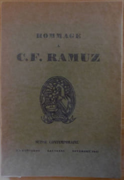  HOMMAGE À C.-F. RAMUZ.. [RAMUZ C.-F.].