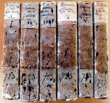  HISTOIRE DE GENÈVE, DEPUIS SON ORIGINE JUSQUÀ NOS JOURS.. BÉRENGER [Jean-Pierre].