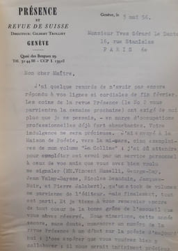La colline. TROLLIET (Gilbert)