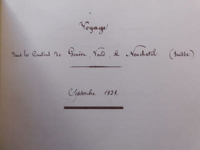 VOYAGE DANS LES CANTONS DE GENÈVE, VAUD & NEUCHÂTEL (SUISSE). 