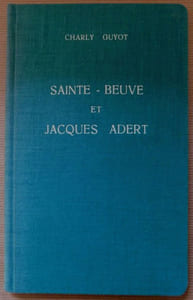 SAINTE-BEUVE ET JACQUES ADERT.