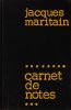 Carnet de Notes . Maritain Jacques 