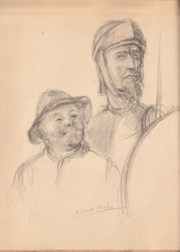 Don Quichotte de la Manche. Traduit par Francis de Miomandre. Illustré par Berthold Mahn. . Cervantes [ Miguel de ]