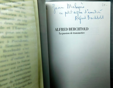 Alfred Berchtold   La passion de transmettre Entretiens avec  Jean-Louis Kuffer.