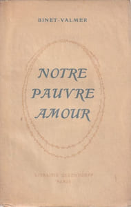 Notre pauvre amour 