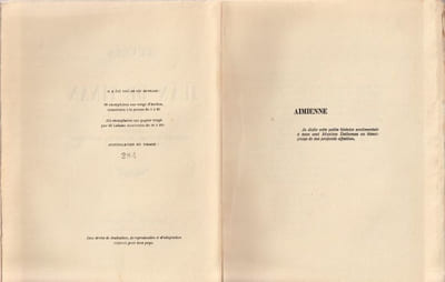 Aimienne suivi de L'exemple de Ninon de L'Enclos Amoureuse - Oeuvres de Jean de Tinan II -