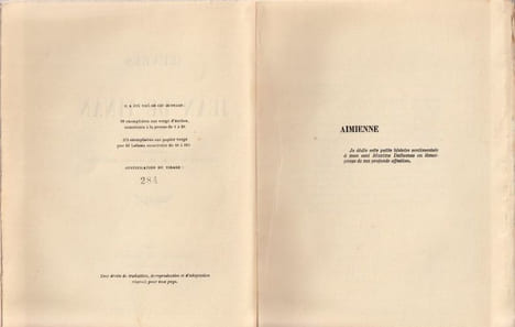 Aimienne suivi de L'exemple de Ninon de L'Enclos Amoureuse - Oeuvres de Jean de Tinan II - . Tinan ( Jean de )