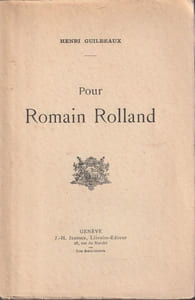Pour Romain Rolland .