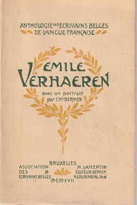 Emile Verharen Avec un portrait par Ch. Bernier . 