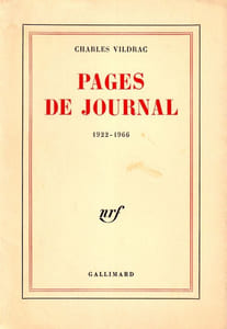 Pages de journal 1922-1966.