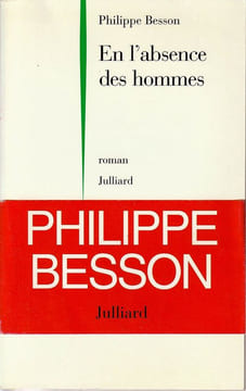 En l'absence des Hommes . Besson Philippe 