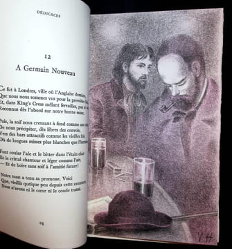 Oeuvres Poétiques complètes de Paul Verlaine.. Verlaine (Paul) - Vertès - Barret - Sainte-Croix - Valentine Hugo - Simon Goldberg [Le Dantec ...
