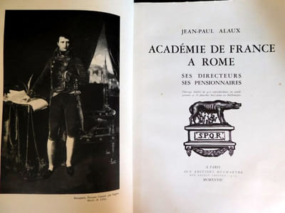 Académie de France à Rome. Ses directeurs. Ses pensionnaires.