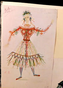 Programme de la Soirée donnée au Théâtre National de l'Opéra par Le Général De Gaulle Président de la République en l'Honneur de Son Excellence Monsieur Heinrich Lübke Président de la République Fédérale d'Allemagne le mercredi 21 juin 1961.