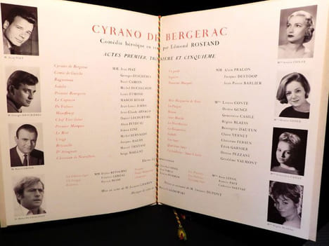 Programme de la Soirée donnée à la Comédie Française par Le Général De Gaulle Président de La République Française Président de la République Du ...