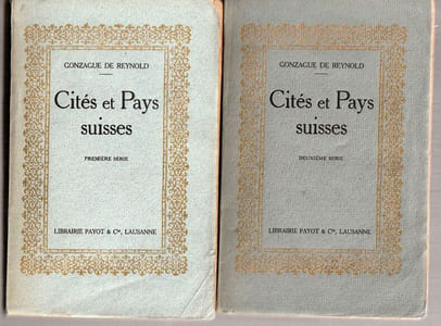 Cités et Pays Suisse -  Première série - Deuxième Série. 